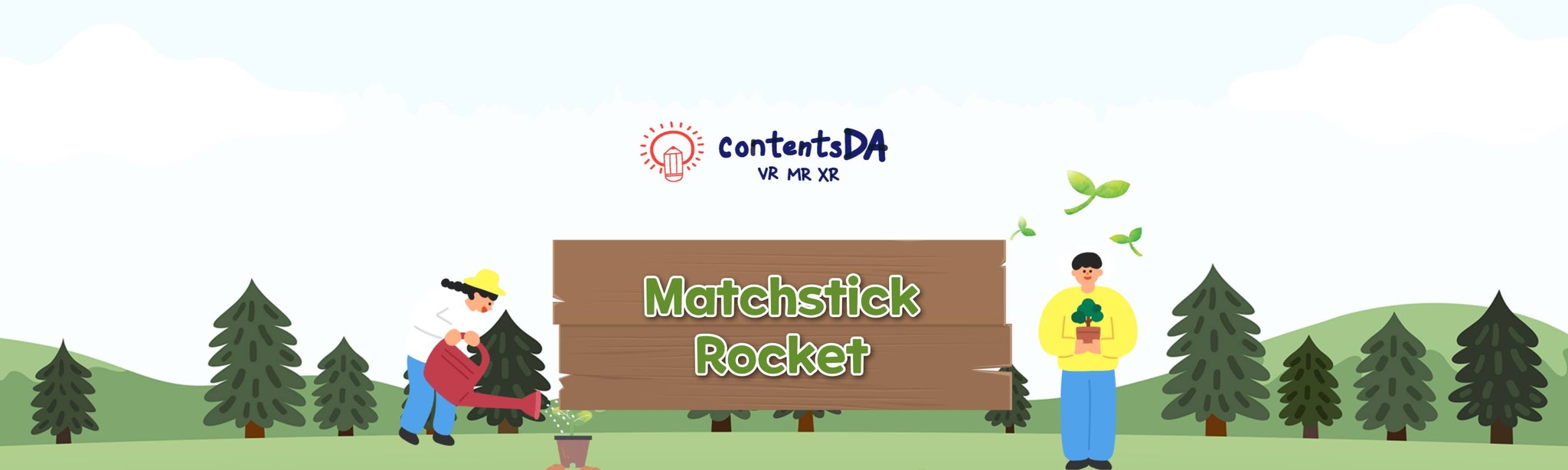 Matchstick rocket