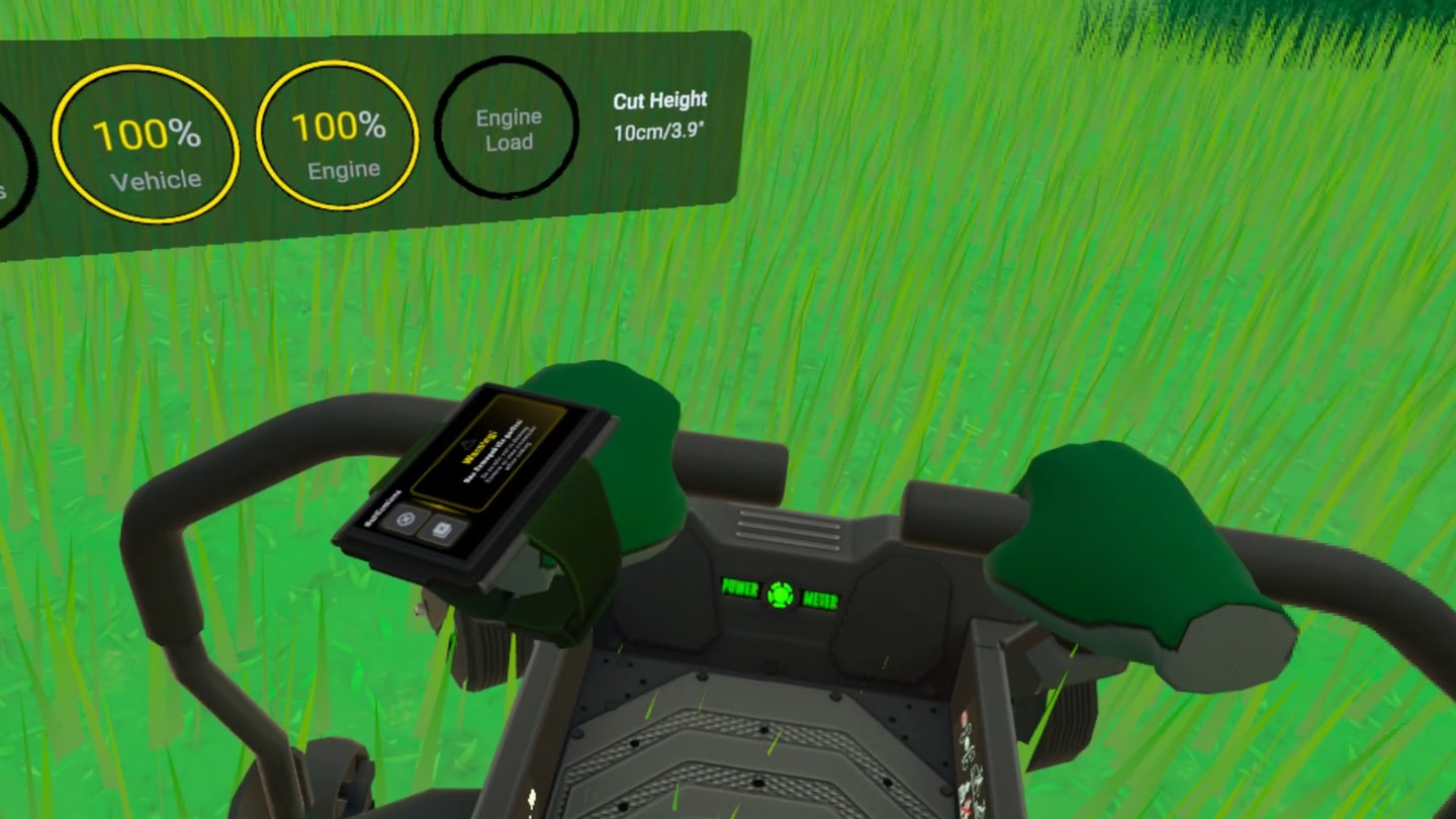 #4. Lawn Mowing Simulator VR (Meta) 由: Skyhook Games