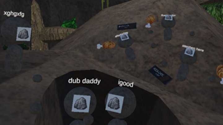 (closed) rock game