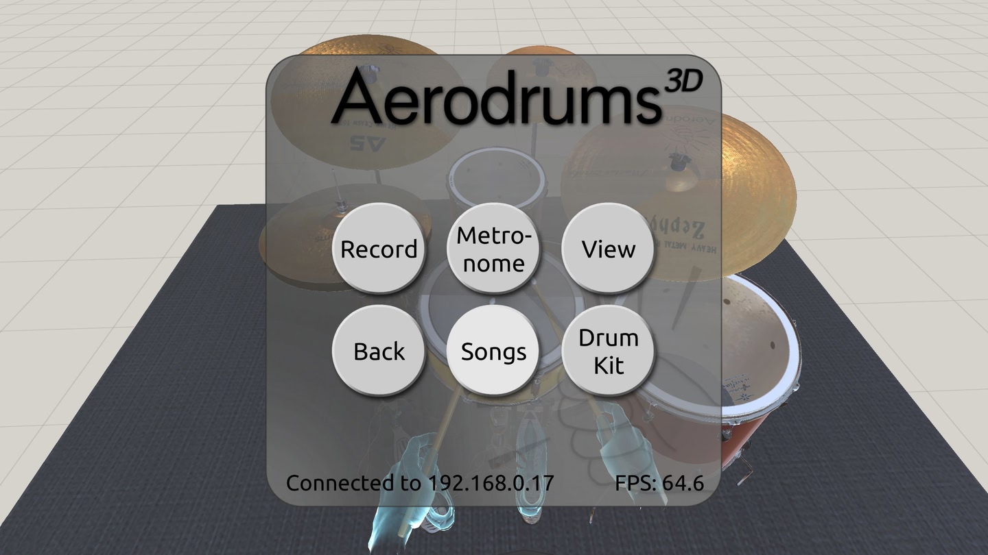 #3. Aerodrums 3D (Meta) 由: Aerodrums