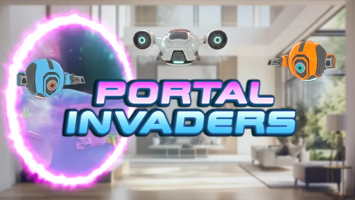 Portal Invaders: Mixed Reality Shooter