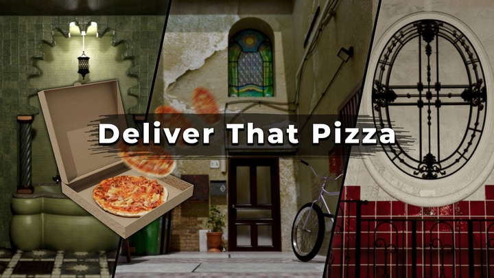 Deliver That Pizza - Puzzle Game