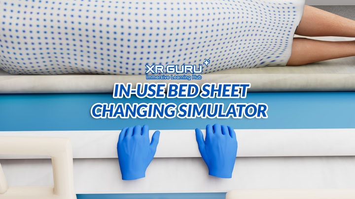 In-Use Bed Sheet Changing Simulator