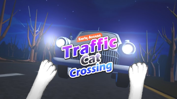 Traffic Cat Crossing