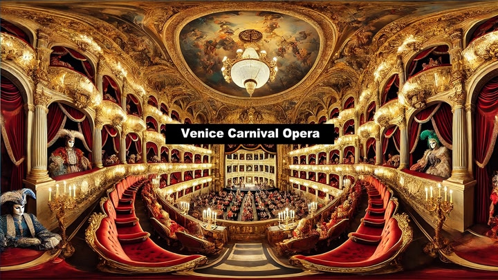 VR Travel Venice Carnival Opera