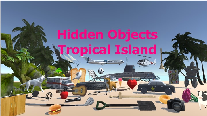 Hidden Objects Tropical Island