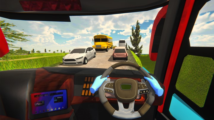 Offroad Bus Driving: Realistic Simulator