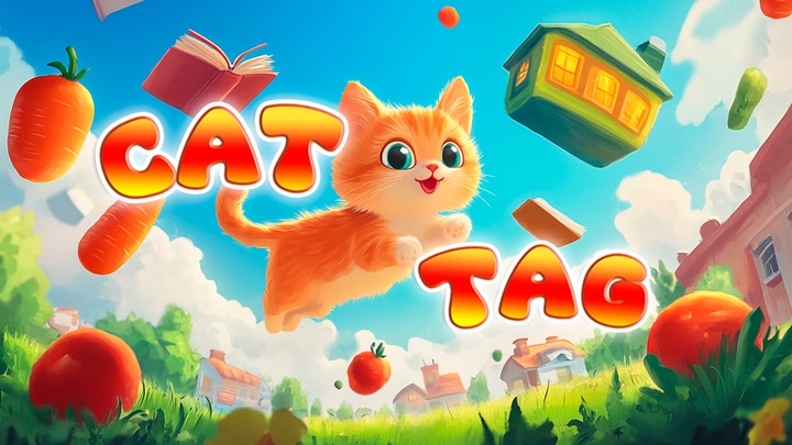 Cat Tag Jump Only UP
