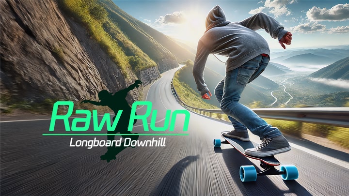 RawRun: Skate Longboard Downhill
