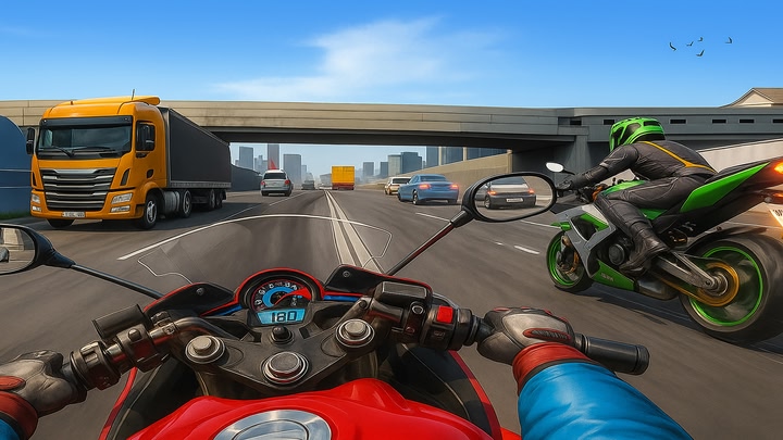 Moto Rider: Highway Racing Game VR