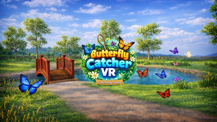Butterfly Catcher VR - Catching Game