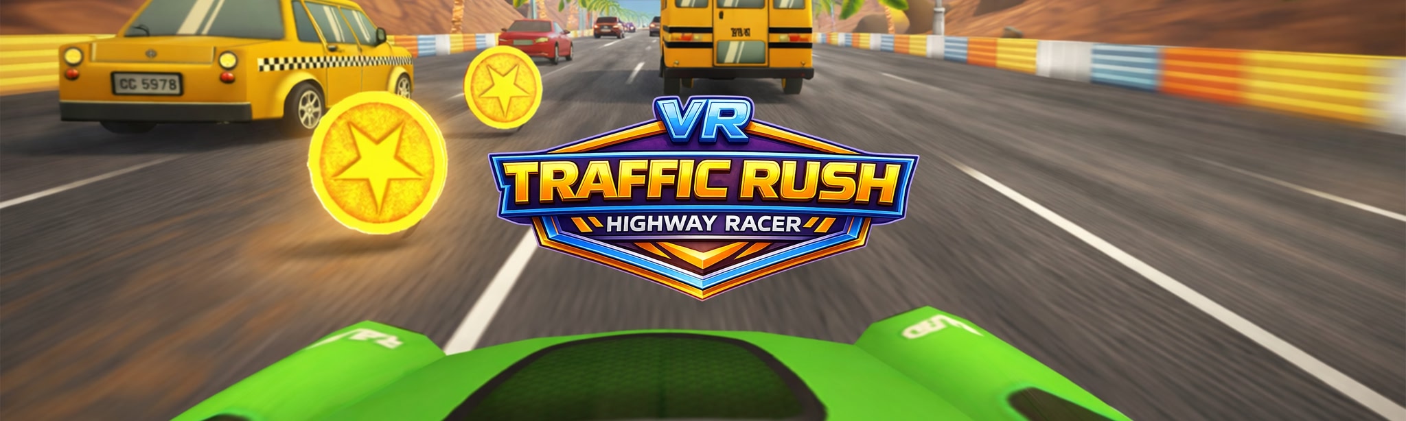 VR Traffic Rush : Highway Racer