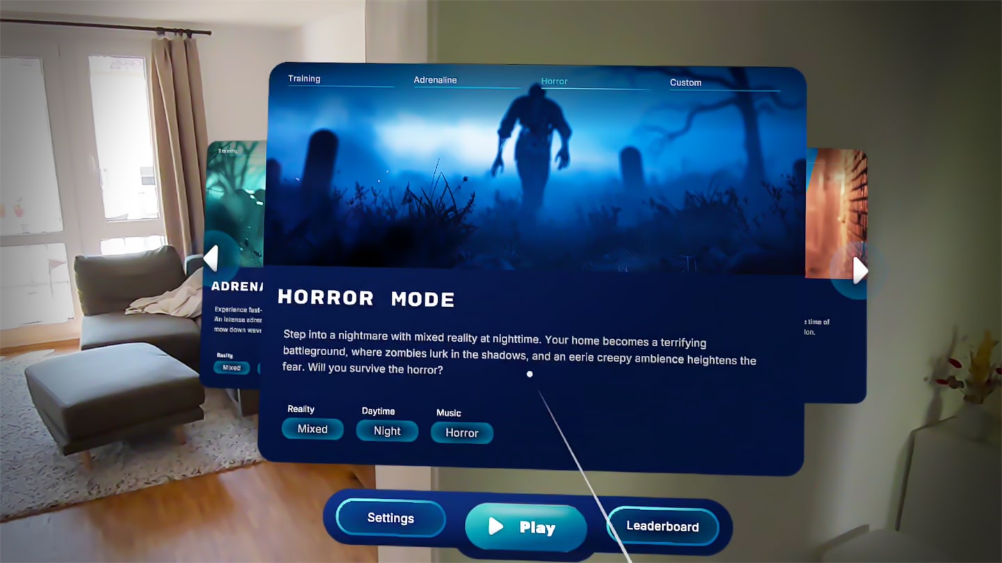 #5. Spatial Zombies Pro - Mixed Reality (Meta) 由: Tom Förster