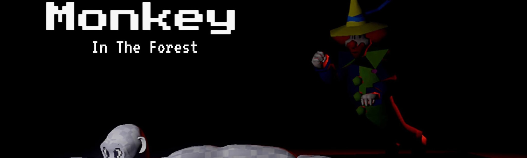 Monkey in the Forest
