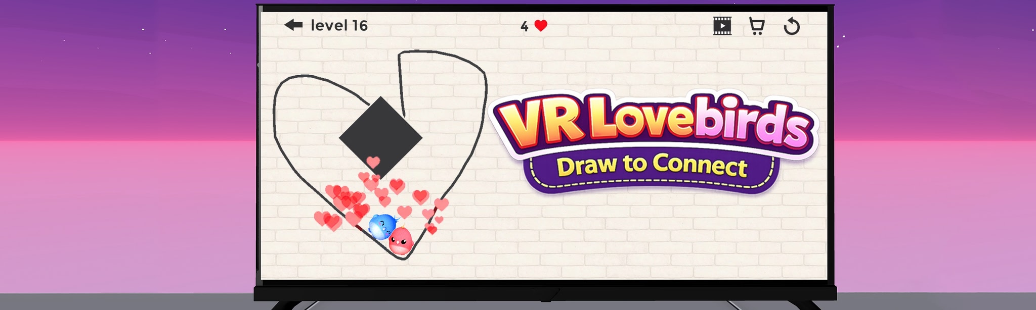 VR Lovebirds: Draw to Connect
