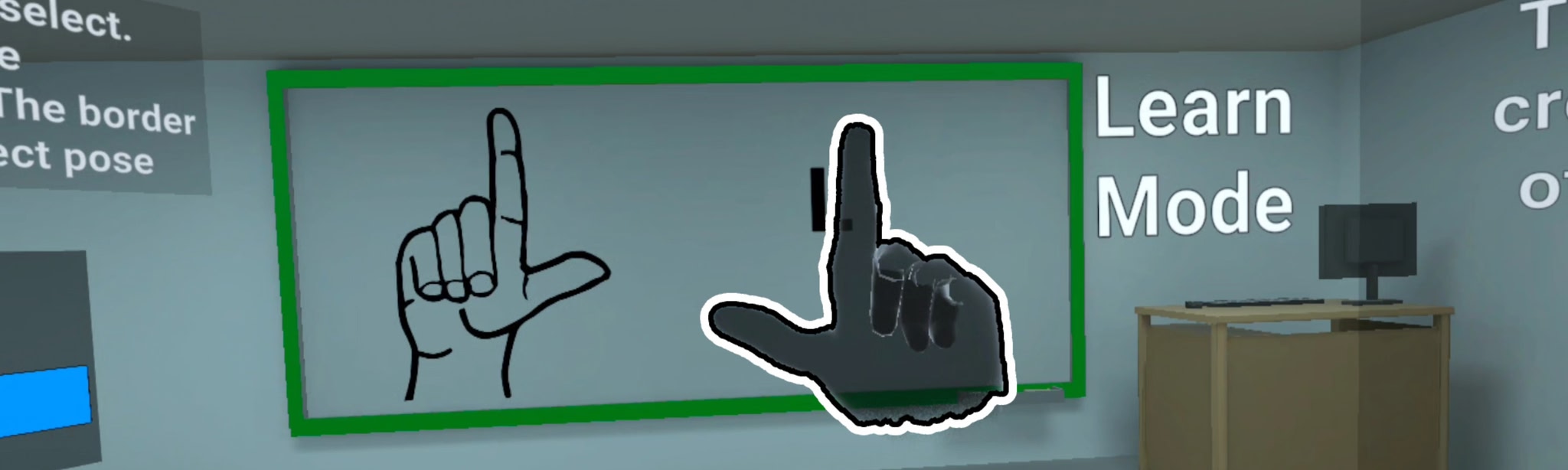 Sign Pose VR