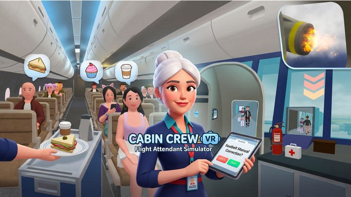 Cabin Crew VR-Flight Attendant Simulator