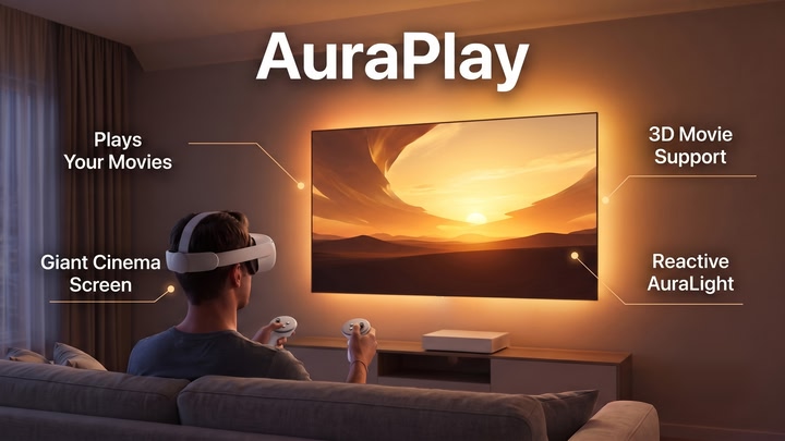 AuraPlay — Mixed Reality Cinema