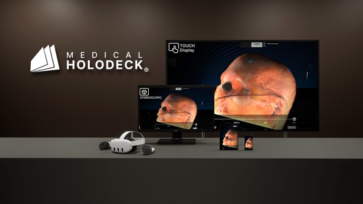Medicalholodeck – Anatomy, Imaging & AI