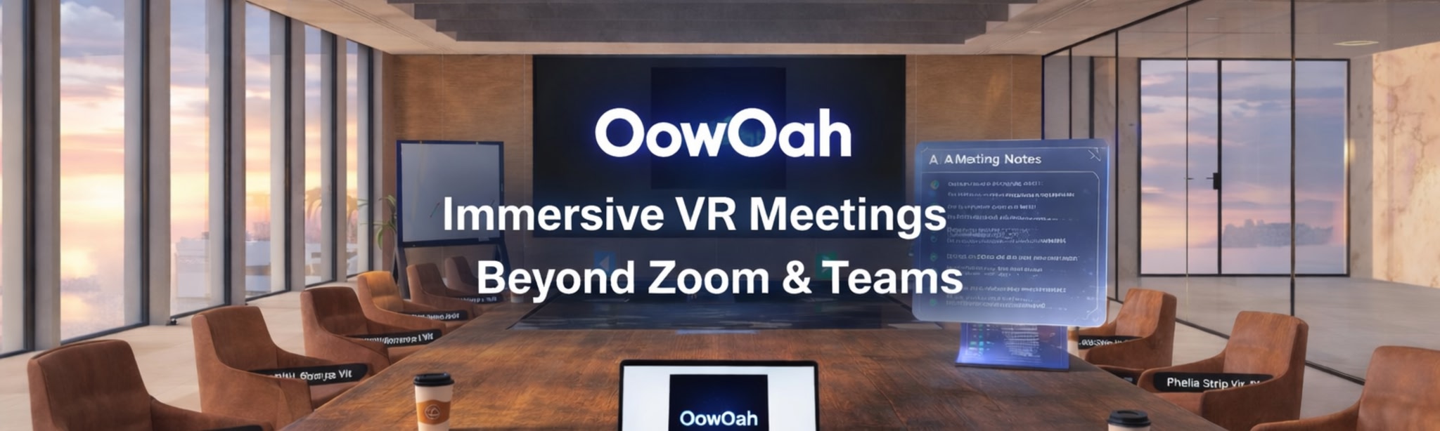 OowOah VR Meeting Room & Quantum Leap