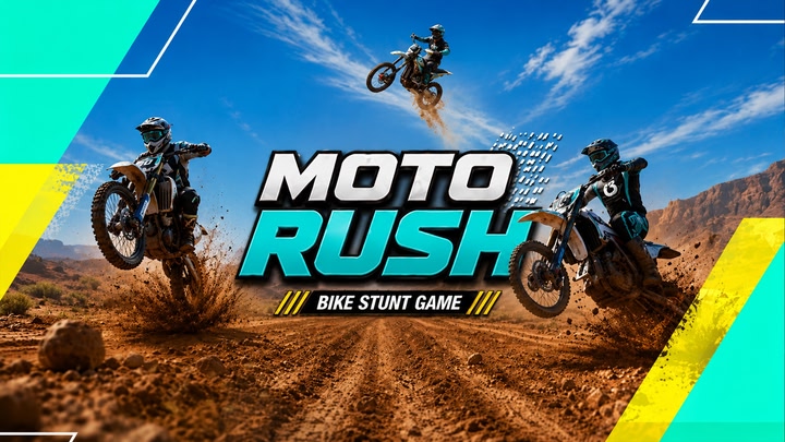 Moto Rush Bike Stunt Game