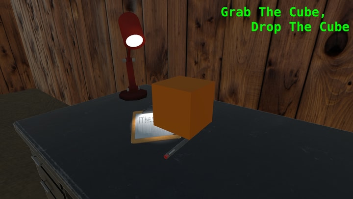 Grab the Cube, Drop the Cube