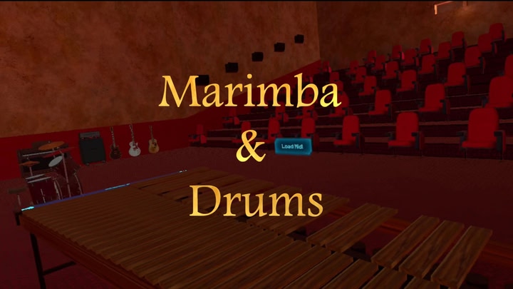 Marimba & Drums (Midi)