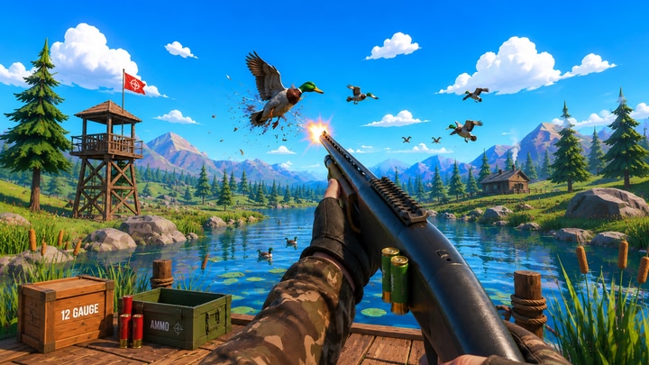 Duck Hunting: Shooting VR Simulator