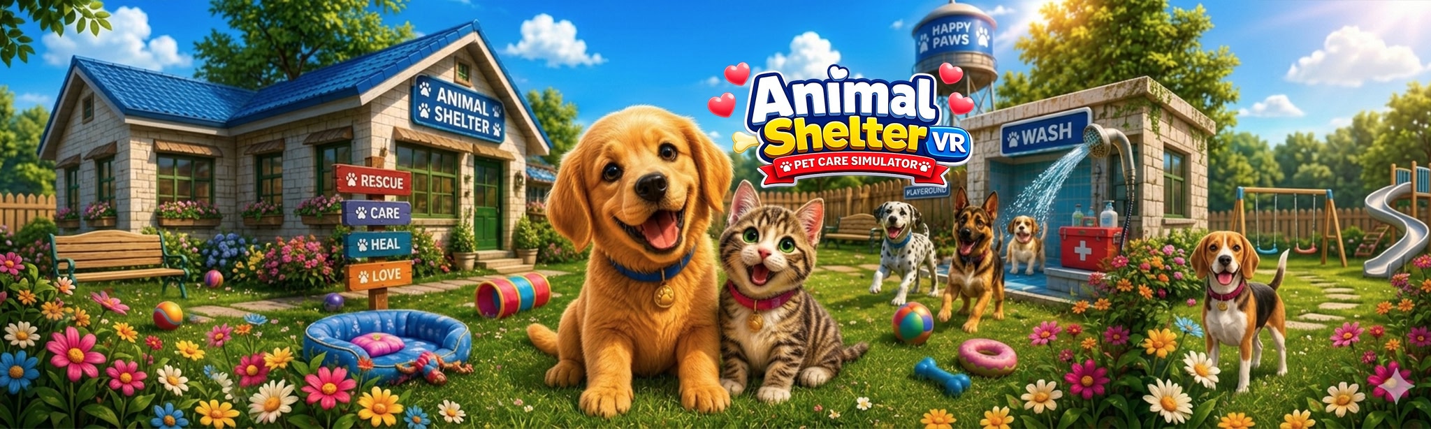 Animal Shelter VR: Pet Care Simulator