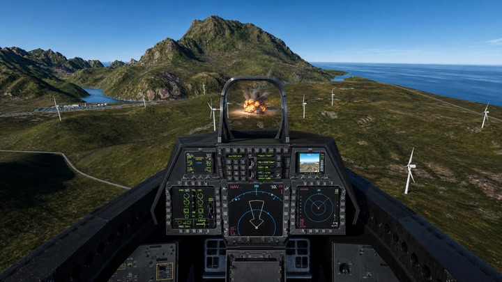 Jet Fighter - Warplane Flight Combat