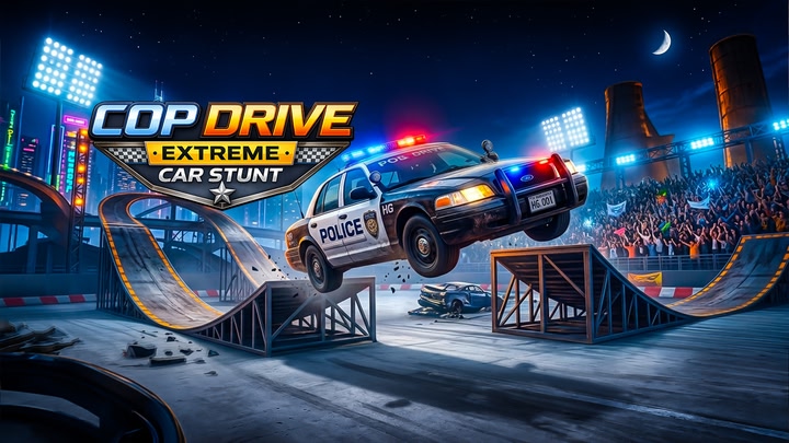 Cop Drive: Extreme Car Stunt