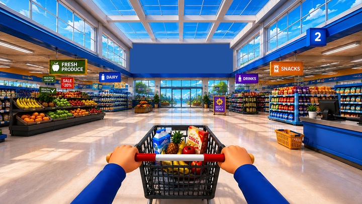Supermarket Chaos VR