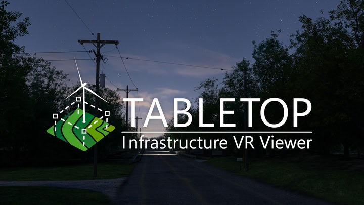Tabletop Infrastructure VR Viewer