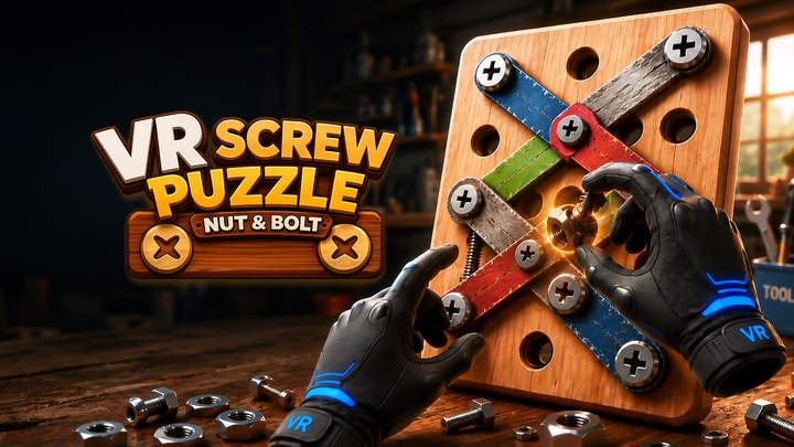 VR Screw Puzzle: Nut & Bolt