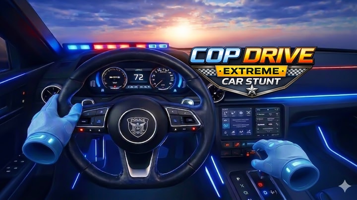 Cop Drive: Extreme Car Stunt