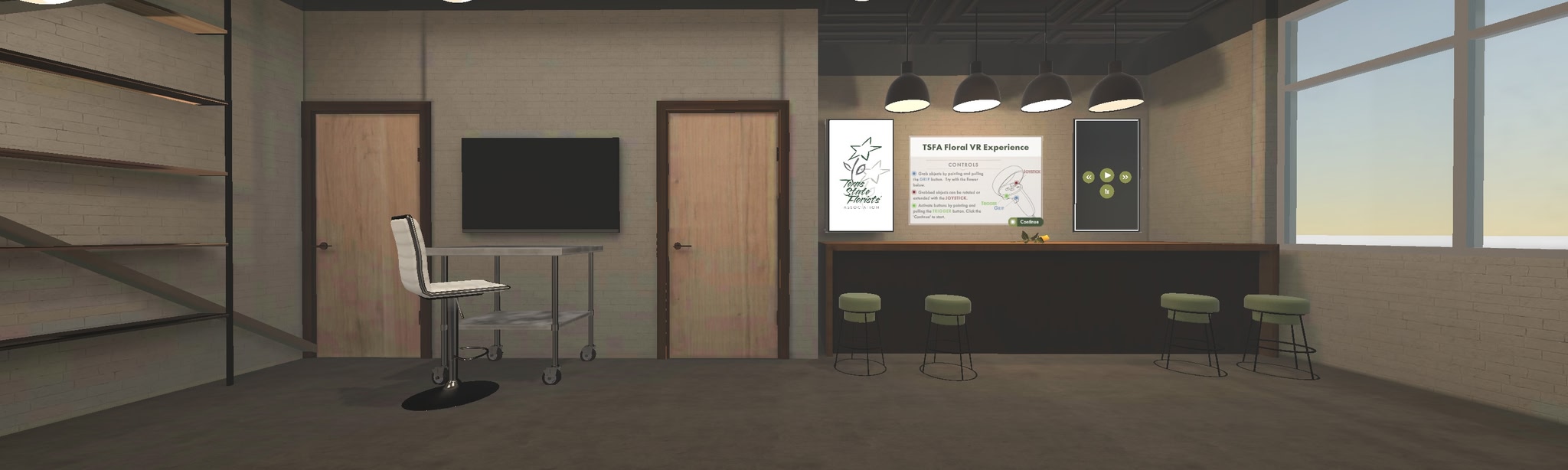 TSFA Floral VR Experience