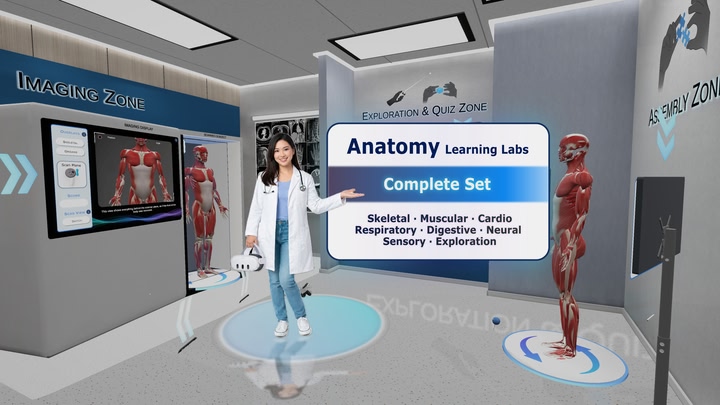 Anatomy Learning Labs: Complete Set