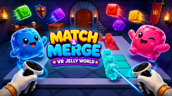 Match & Merge: VR Jelly World