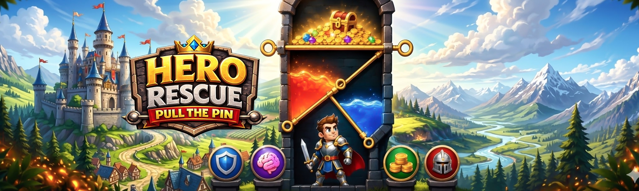 Hero Rescue: Pull The Pin