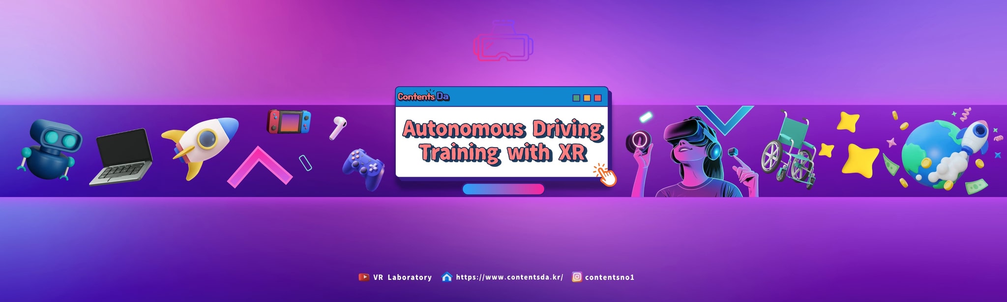 Autonomous Driving Training with XR