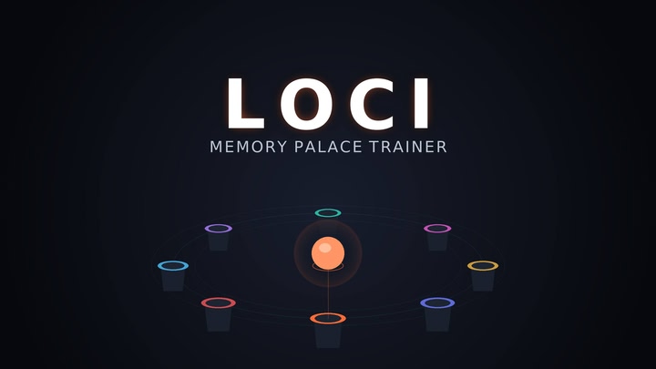 LOCI — Memory Palace Trainer