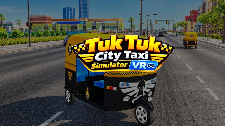 Tuk Tuk City Taxi Simulator VR
