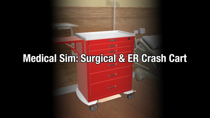 Medical Sim: Surgical & ER Crash Cart