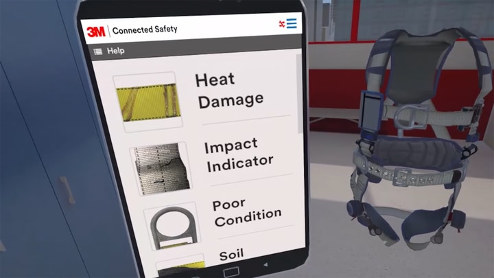 3M Fall Protection Harness Inspection