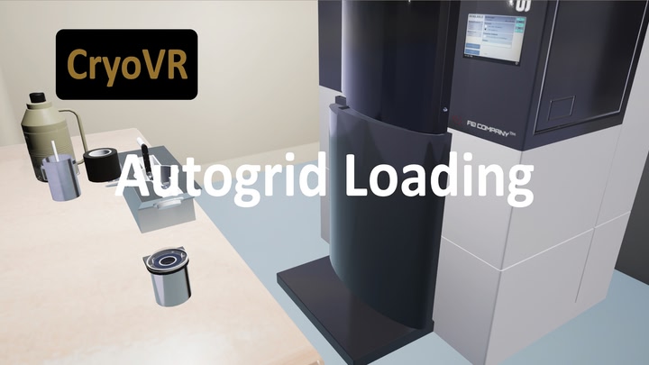 CryoVR - Autogrid Loading