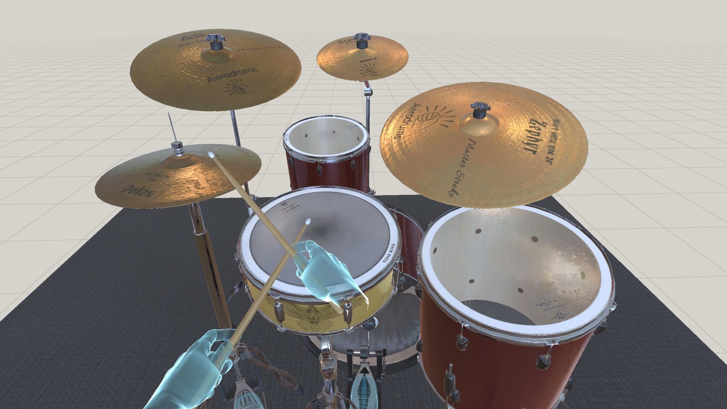 #6. Aerodrums 3D (Meta) 由: Aerodrums
