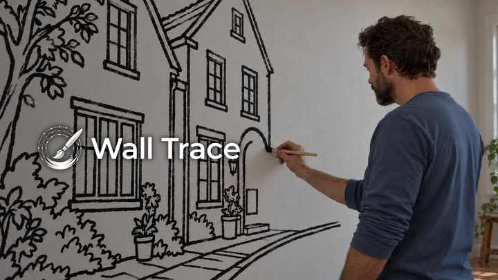 Wall Trace: Mural Drawing Projector