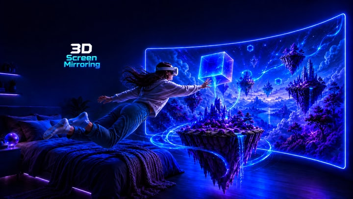 3D Screen Mirroring