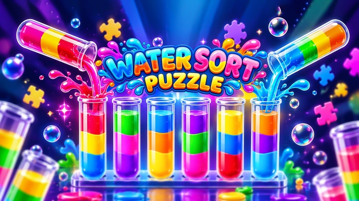 Water Sort: ASMR Color Match Puzzle
