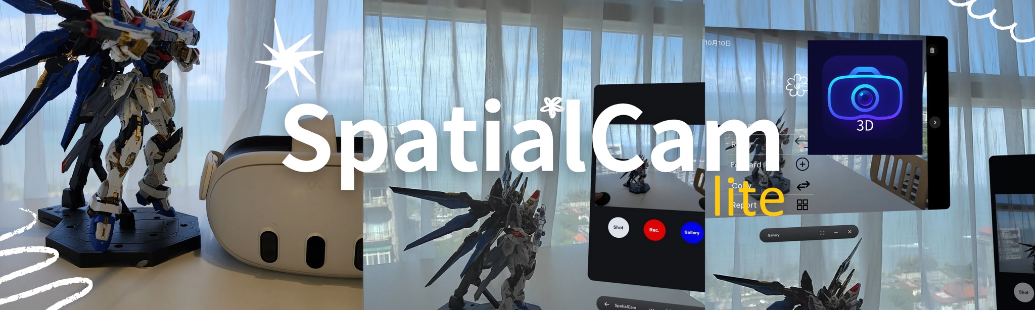 SpatialCam Lite-Capture 3D Stereo Video